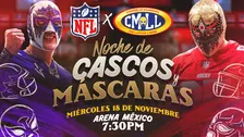 NFL x CMLL: Noche de cascos y mascaras