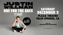 Justin Willman: One For The Ages Tour