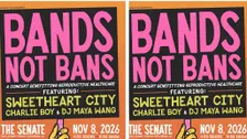 Bands Not Bans - 18+