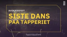 Avskjedsfest Tapperiet