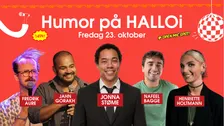 HUMOR PÅ HALLOI - STANDUP MED 5 NYE KOMIKERE HVER UKE