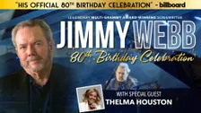 JIMMY WEBB: 80th Birthday Celebration with guest THELMA HOUSTON