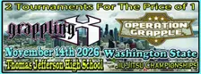 Grappling X 11/14/2026 Washington State Jiu Jitsu Championships, Auburn WA