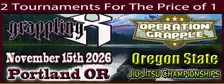 Grappling X 11/15/2026 Oregon State Jiu Jitsu Championships, Portland