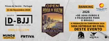 OPEN PÓVOA DE VARZIM ALA ARRIBA | D-BJJ