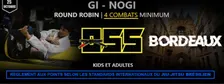BORDEAUX | OSS BJJ TOURNAMENT ROUND ROBIN | POINTS RULES