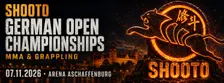 Shooto German Open Championships MMA & Grappling