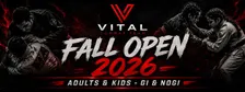Vital Fall Open - Adult & Kids 2026