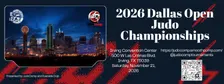 2026 Dallas Open Judo Championship & Training Camp
