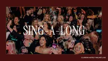 Sing-a-long entré poster