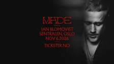 JAN BLOMQVIST - OSLO - FRIDAY NOV 6th