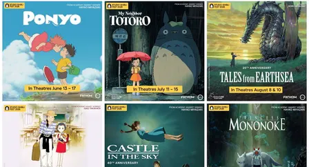 Studio Ghibli Film Fest 2026 at Aurora Cineplex by Fathom Entertainment