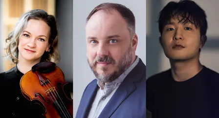Hilary Hahn with Matthias Goerne and Yekwon Sunwoo