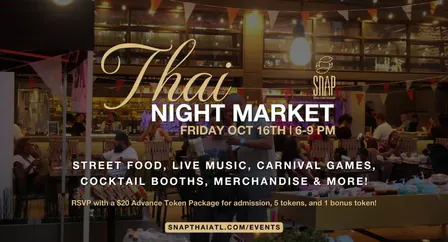 Thai Night Market at Snap Thai Fish House