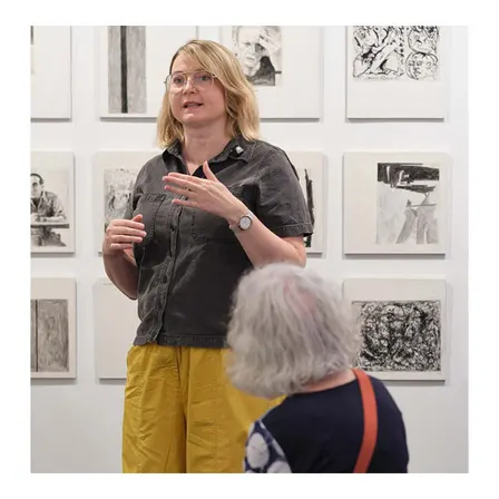 Curator Tour: Precarious and Abstract Gestures