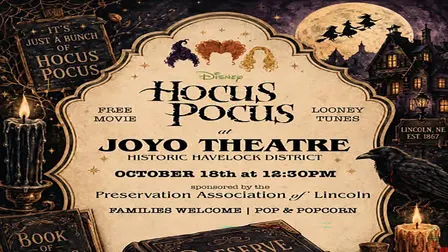Preservation Association of Lincoln presents Hocus Pocus
