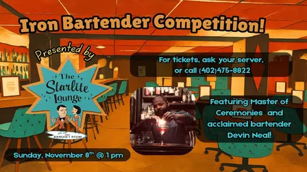Iron Bartender Competition at The Starlite Lounge