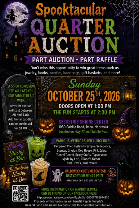 Quarter Auction - October Spooktacular