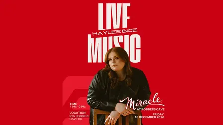 Miracle at Robber's Cave presents Live Music Performance featuring Haylee Bice