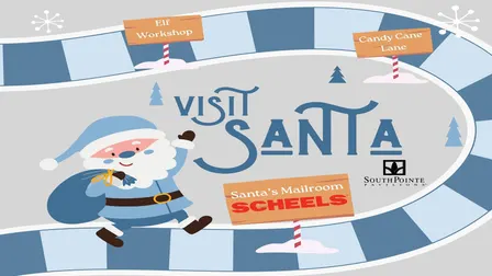 SouthPointe Pavilions Visits with Santa