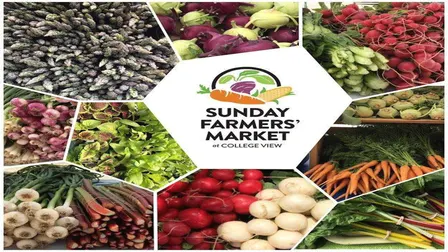 Sunday Farmers' Market at College View