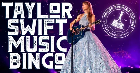Taylor Swift Music Bingo