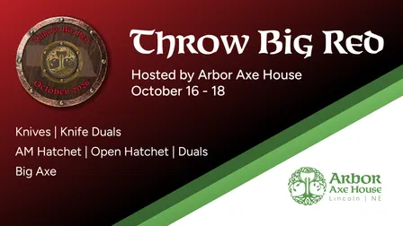 Throw Big Red Axe Throwing Tournament