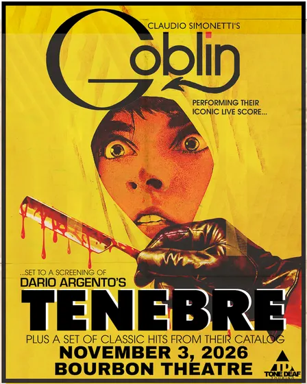 Claudio Simonetti's Goblin Performing Tenebre