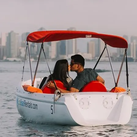 Pedal Boat rental in hidden part of San Diego Bay!