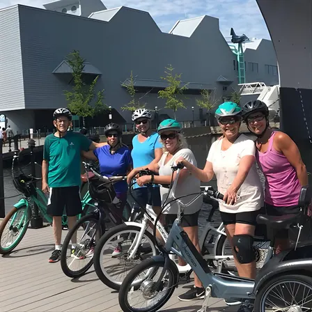 Electric Bike Rental Downtown Norfolk (self guided tour)