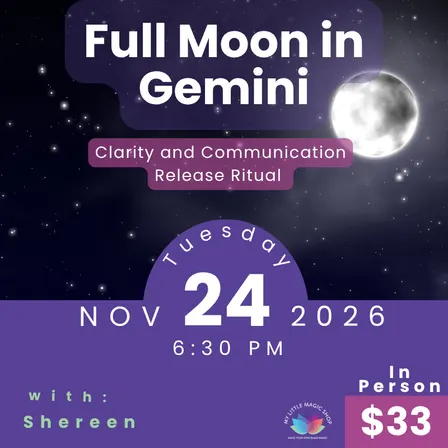 Full Moon in Gemini Astro Workshop