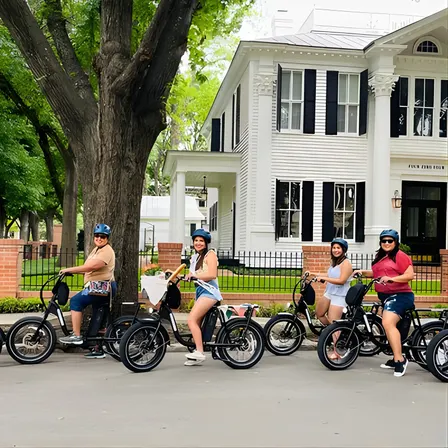 Self- guided Electric Bike Tour of Beautiful Downtown San Antonio