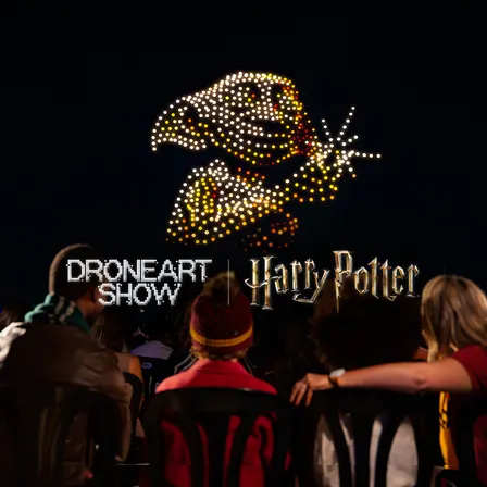 DroneArt Show: Harry Potter™ at the Circuit of the Americas