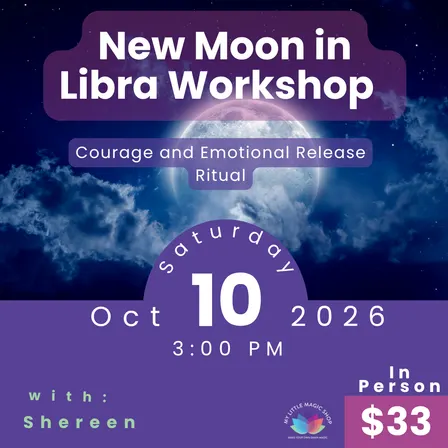 New Moon in Libra Astro Workshop