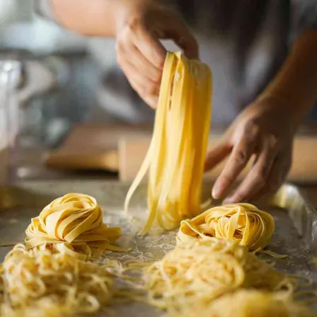 Italian Comfort Classics: Fresh Fettuccine Two Ways: Charlotte
