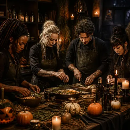Spooky Edition: Homemade Fettuccine: Orlando
