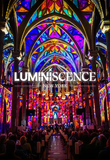 LUMINISCENCE: St. Patrick's Cathedral in New York City