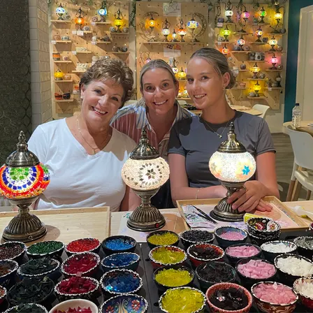 Mosaic Lamp Workshop in Portland, Maine – Create Your Own Turkish Lamp