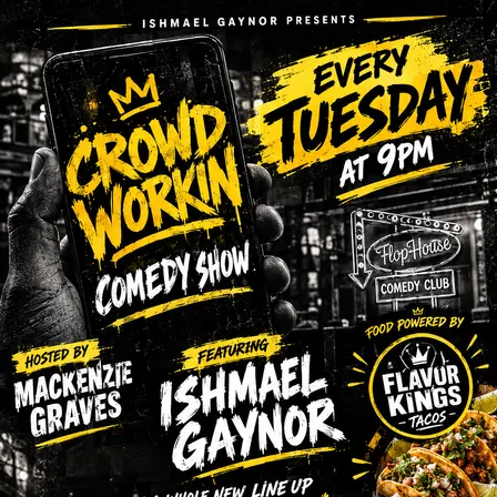 Crowd workin Comedy show