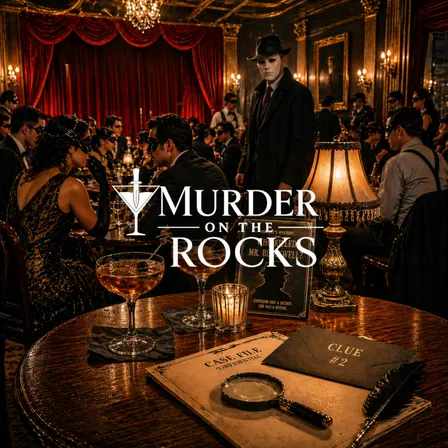 Murder on the Rocks: A Murder Mystery Cocktail Experience