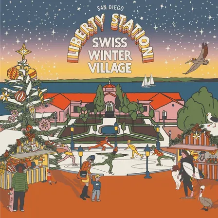 Swiss Winter Village at Liberty Station