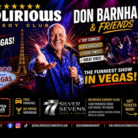 Don Barnhart Brings Nightly Laughter To Delirious Comedy Club
