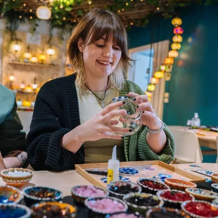 Mosaic Art Classes Boulder: Turkish Lamp Workshop