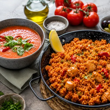 Spanish Kitchen: Paella & Gazpacho - NYC