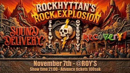 Rockhyttan's ROCK EXPLOSION!