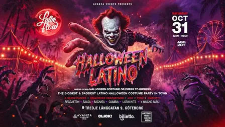 LATIN FLOW ✘ HALLOWEEN LATINO ✘ AUKTIONSVERKET KULTURARENA