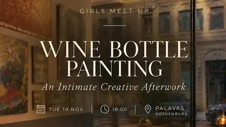 Wine Bottle Painting – An Intimate Creative Afterwork