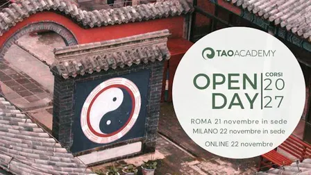 Open day TAO Academy Milano - 22 novembre 2026 (in presenza e online)