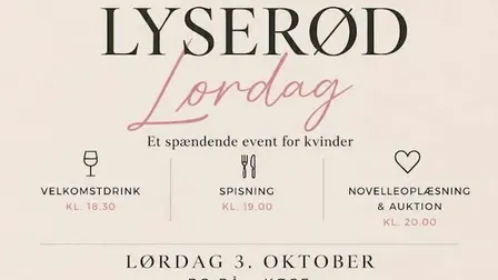 Lyserød Lørdag - En aften kun for kvinder