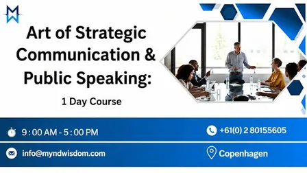 Art of Strategic Communication & Public Speaking: 1 Day Course in Denmark